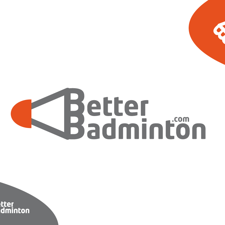 Badminton logo with the title 'Creative Logo for Badminton Sport'