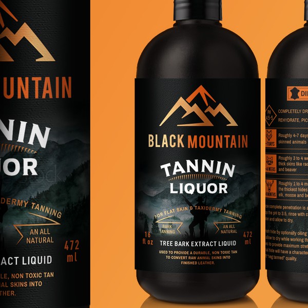 Product Label Design for Rugged, Outdoors Lifestyle Brand