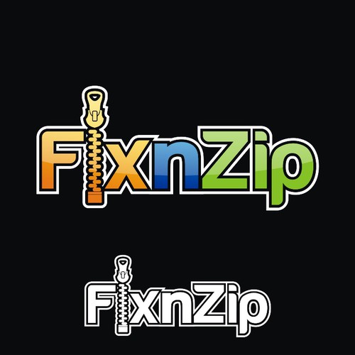 Fixnzip Fix N Zip, Black, Large