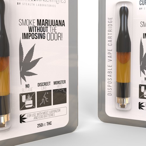 Marijuana Vapor Cartridge | Product packaging contest