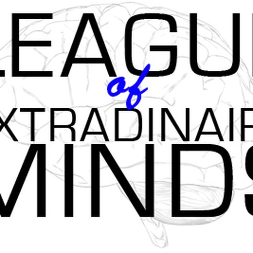 League Of Extraordinary Minds Logo Diseño de MikeMorgan