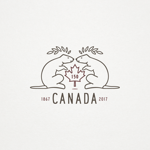 Community contest: Design Canada’s 150th birthday logo! Design by Luke-Donaldson