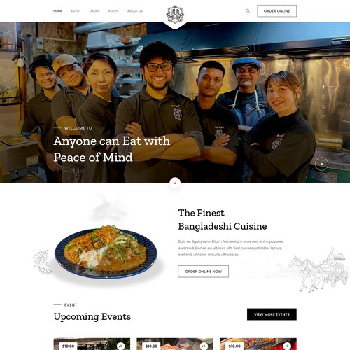 Web page design contest entry by sandy#ogma