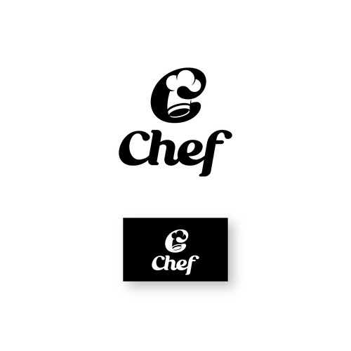 "CHEF": Food & Cooking Social Media Logo Design by honeyjar