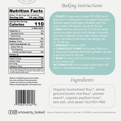 Product label contest entry by nastya.kvas