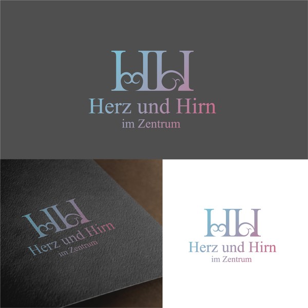 Design by Alex-Schlender titled "Abstakstes Logo Design für Herz und Hirn im Zentrum"
