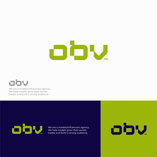 Fresh brand identity for a model agency! Design by khris™