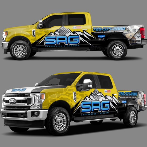 Designs | Design for top performing landscape company | Car, truck or ...