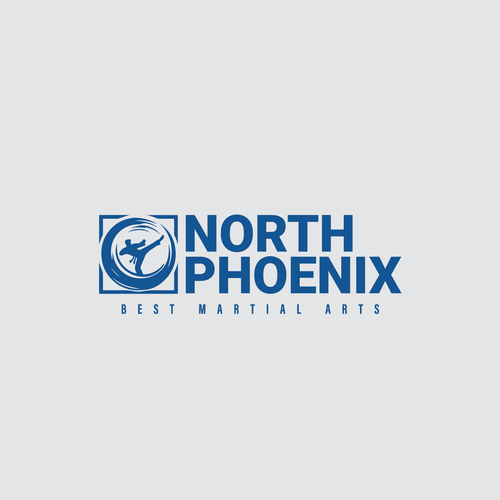 North Phoenix Best Martial Arts school logo-ontwerp door Apollo Studio™