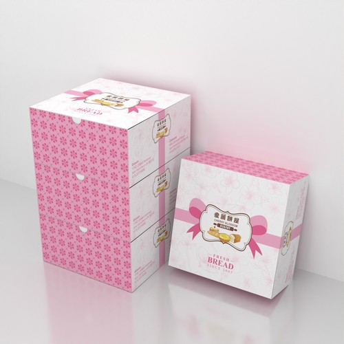 Bakery Box Design Diseño de Hermawae