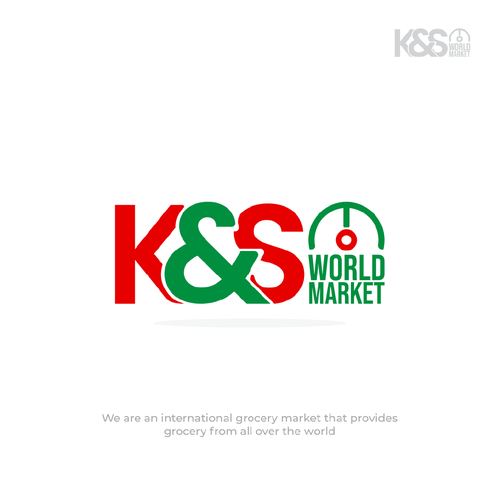 New Grocery Company Logo Design by Rustu Design