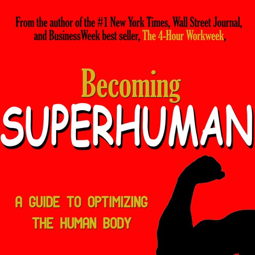 "Becoming Superhuman" Book Cover Ontwerp door patrickryan