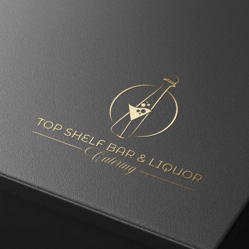Design a modern logo for a portable bar and liquor catering company Design by A-Creative