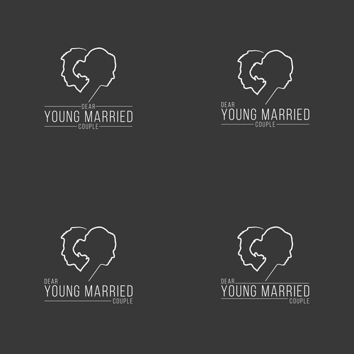 Clean Modern Logo For Dear Young Married Couple Marriage