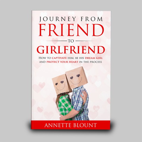 Design a book cover that is fun and playful to help single women experience love beyond friendship Design by TopHills