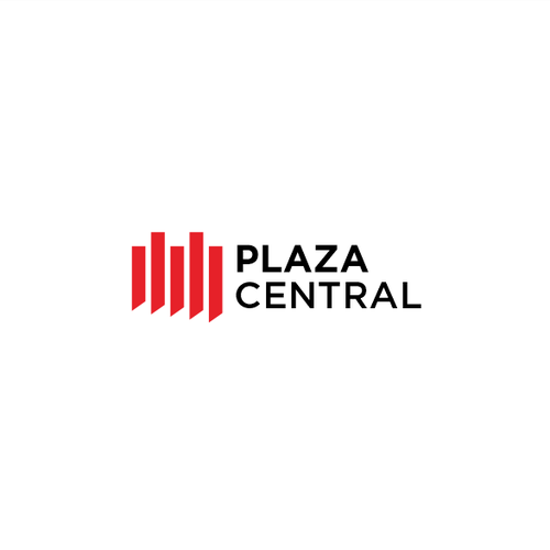 Logotipo Plaza Central Design by zen.logo