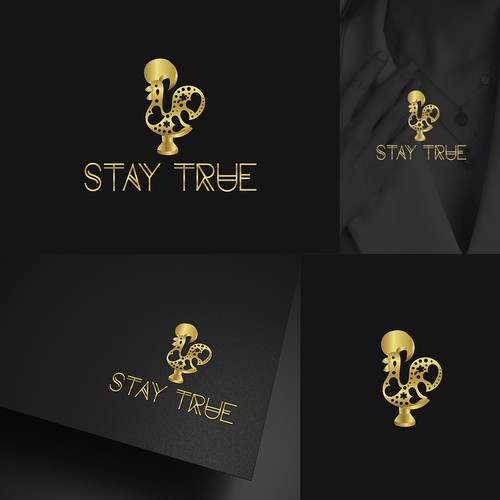 We need a high end logo maker who specializes in luxury, quality and gold! Design by **Anne Pavesi**