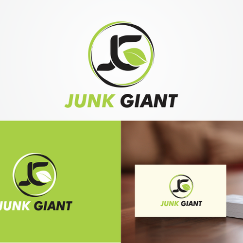 Create a modern, eye-catching logo for junk removal company Junk Giant. Design by Brainstorming_day