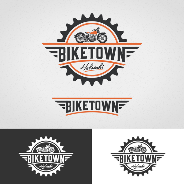 Motorcycle store logo