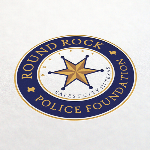 Round Rock Police Foundation Design by rejotakyin