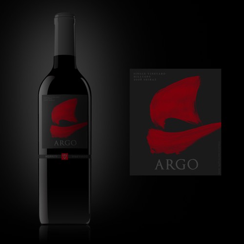 Sophisticated new wine label for premium brand Design by obscura