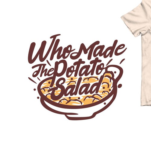 Soul Food/Foodie Themed T-Shirt Designs Design von joelesse