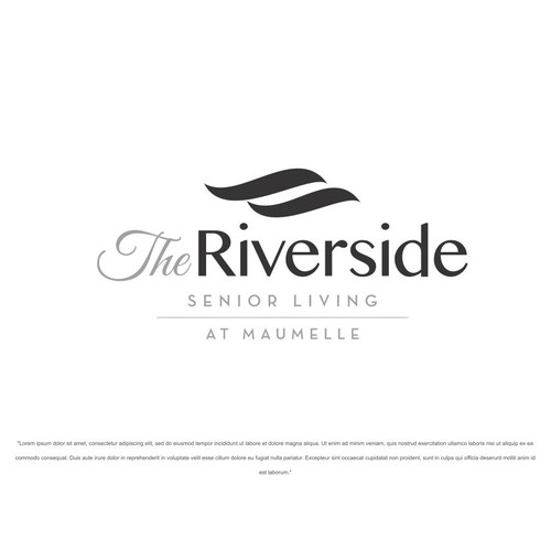 Logo icon for The Riverside Senior Living Diseño de Chilmi Fahruzi