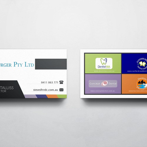 create professional cards for our dental business-ontwerp door RERUMSOL