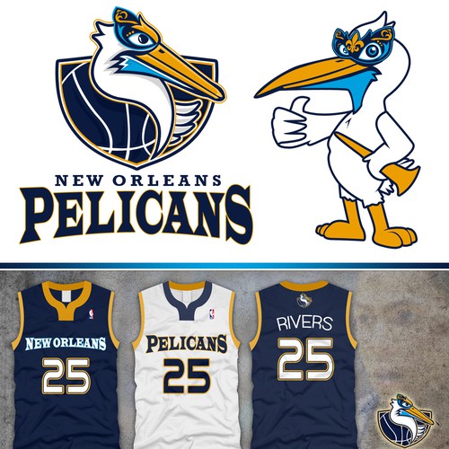 99designs community contest: Help brand the New Orleans Pelicans!! Réalisé par GrapiKen