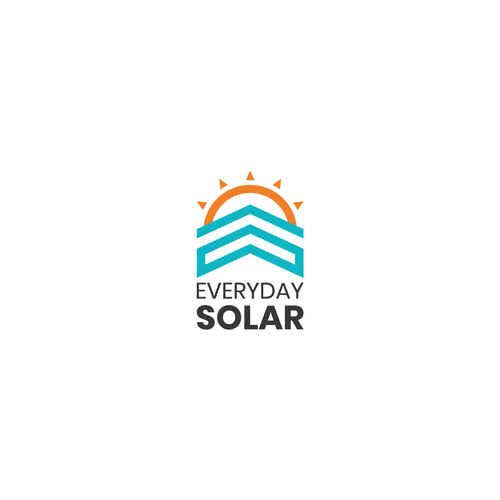 Everyday Solar Logo Design Diseño de gmzbrk