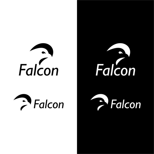 Falcon Sports Apparel logo Diseño de Art 27