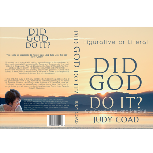Design book cover and e-book cover  for book showing the goodness of God Design by kronopy