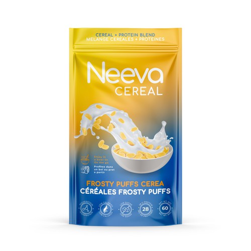 SIMPLE Yet FUN Pouch Design for On-The-Go CEREAL Design von Dimario Moretti