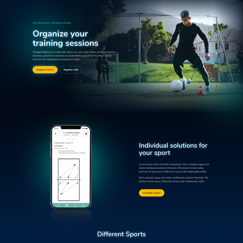 We need a new, modern and dynamic web page designs for a international sportswebsite. Design by FaTiH™