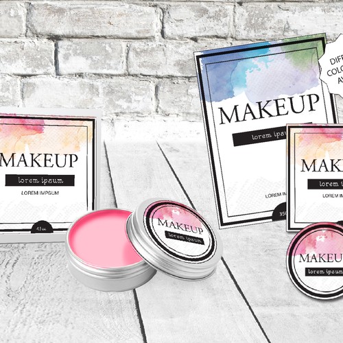 Create product label templates for Avery Diseño de Espacio creativo