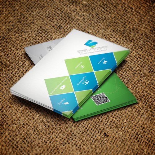 Business Card to represent THREE Service Divisions Design by Twin Ashek Masum