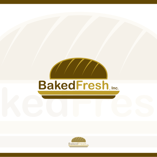 logo for Baked Fresh, Inc. Design by anoman