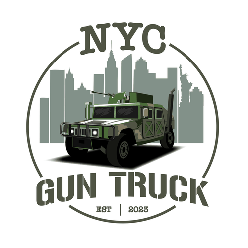 Attractive Logo for a Military Humvee Experience in the middle of the Big Apple Réalisé par Night Hawk