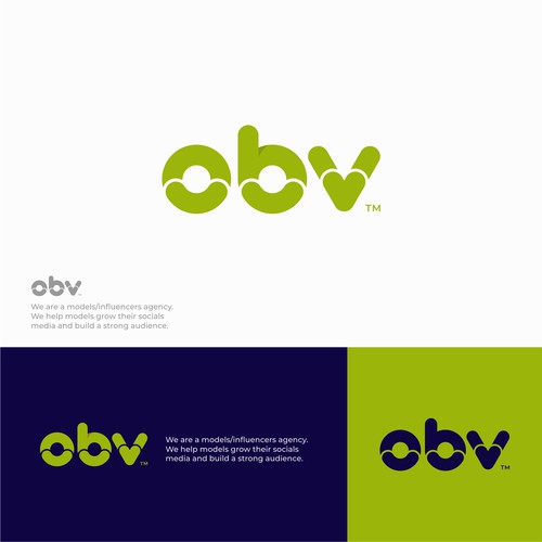 Fresh brand identity for a model agency! Design by khris™