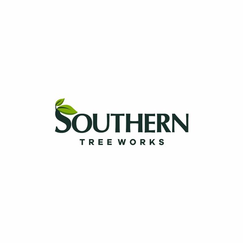 sleek and professional logo for a tree business Design by industrial brain ltd