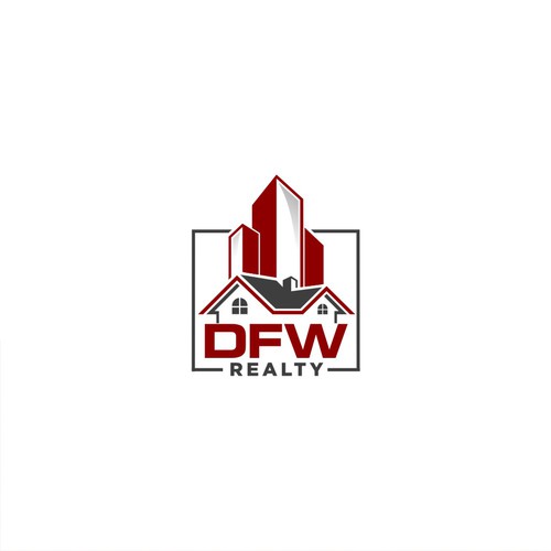 Real Estate Brokerage Logo for DFW Realty (DFW - Dallas-Fort Worth, TX) Design by wali99