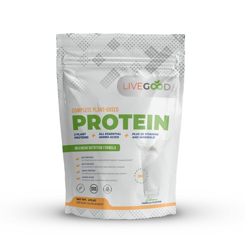 ***GUARANTEED PRIZE*** - LABEL DESIGN for Protein Powder -*****NEW***** Design by Paresh Jadhav