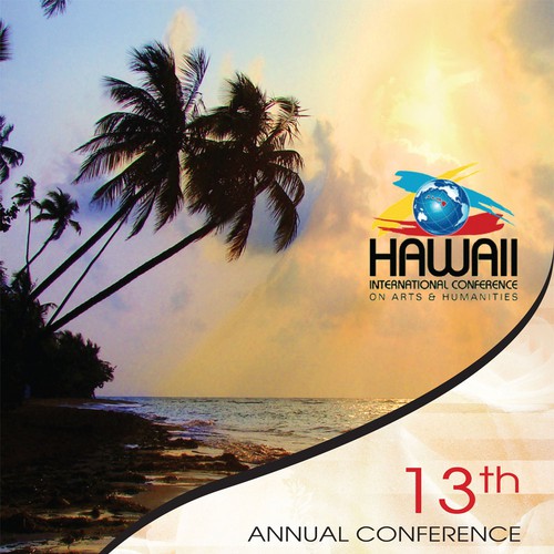 Hawaii Arts & Humanities Conference Program Cover! Design by anilkmr142