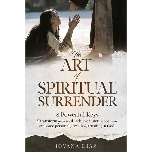 Design the Captivating Cover for 'The Art of Spiritual Surrender': A Transformational Guide on Faith Design by Nat Pearl Designs