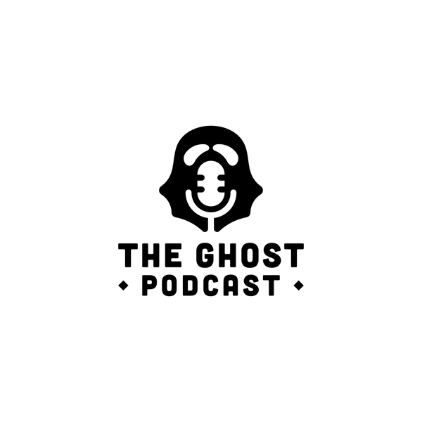 Design by Heyta Design titled "The Ghost Podcast"