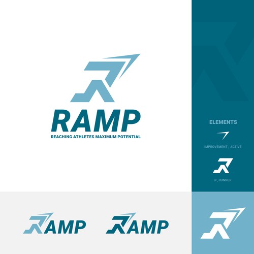 Orthopedic practice needs a logo for their athlete rehab program - RAMP Design by Ferdoushasan99