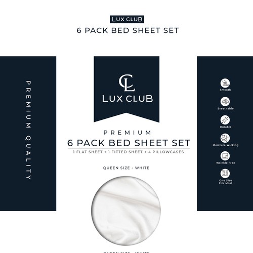 Design In-Store Packaging for Bed Sheets Design by ArtisteXz