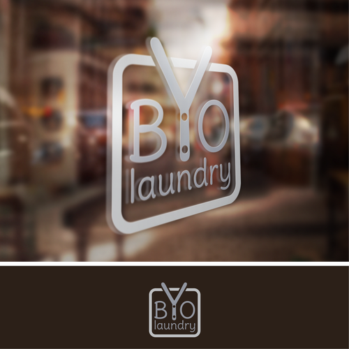 Fun, creative logo for new laundromat, BYO Laundry Design by gostar