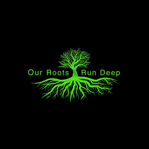 Our Roots Run Deep Illustration Design by logosapiens™