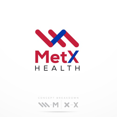 MetX Health Logo - Anti-Cancer Products and Research Design by Andrei Petcu